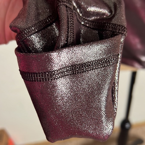 043.Lululemon Define hooded jacket shine radiant foil print French press sizes 8 - Picture 15 of 16